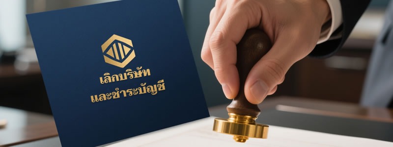 บริการเลิกบริษัทและชำระบัญชี