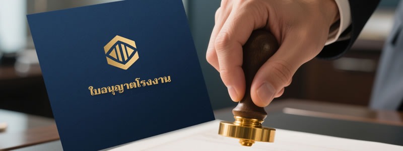 บริการขอใบอนุญาตประกอบกิจการโรงงาน