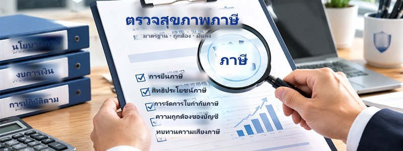 ตรวจสุขภาพภาษี