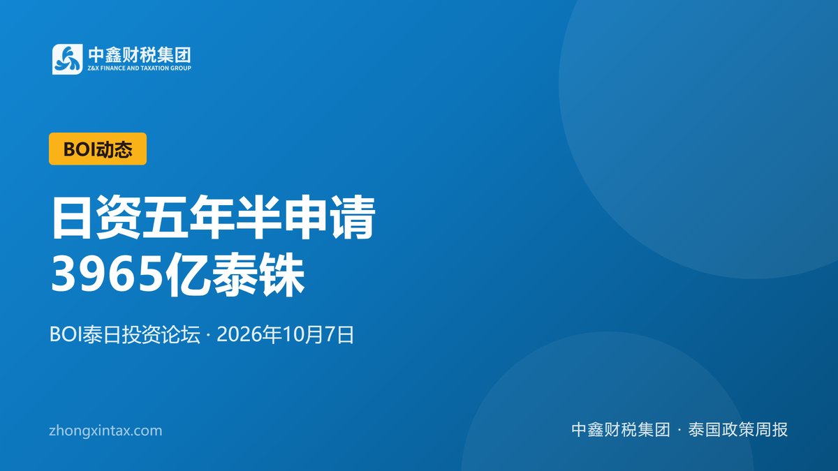日资五年半申请3965亿泰铢 BOI办论坛