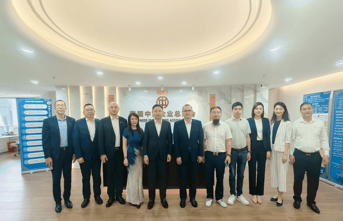 กว่างรื่อลิฟต์เยือนหอการค้าจีนในประเทศไทย หารือโอกาสด้านโครงสร้างพื้นฐานและความร่วมมือทางอุตสาหกรรม