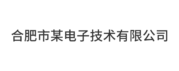 合肥市某电子技术有限公司